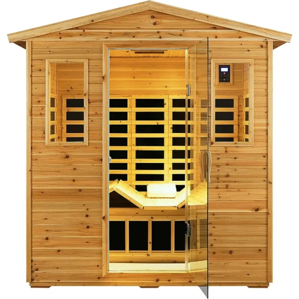 3 Person Outdoor Infrared Sauna
